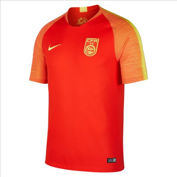 China Trikot Heim 2018 Rote Fussballtrikots Günstig